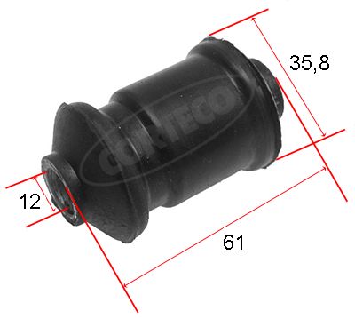 CORTECO 21653088 Mounting, control/trailing arm