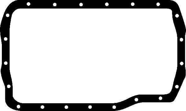 CORTECO 420876P Gasket, oil sump
