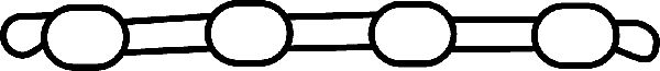 CORTECO 423075P Gasket, intake manifold