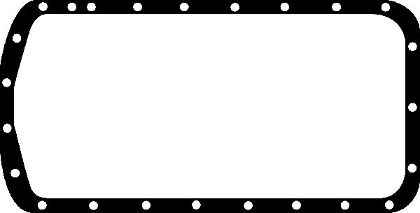 CORTECO 423130P Gasket, oil sump