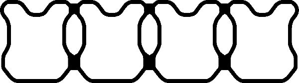 CORTECO 423841P Gasket, cylinder head cover