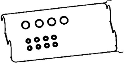 Gasket, cylinder head cover CORTECO 440179P