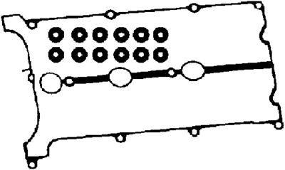 Gasket, cylinder head cover CORTECO 440201P