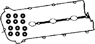 Gasket, cylinder head cover CORTECO 440202P