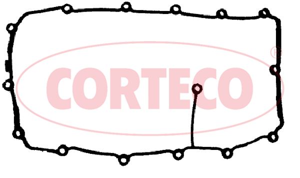CORTECO 440491P Gasket, cylinder head cover