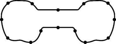 Gasket, intake manifold CORTECO 450127H