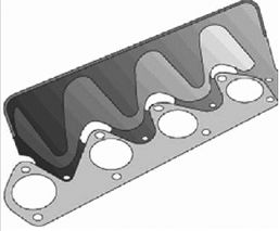 CORTECO 460320P Gasket, exhaust manifold