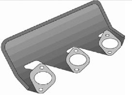 Gasket, exhaust manifold CORTECO 460327H