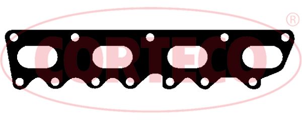 CORTECO 460422P Gasket, exhaust manifold