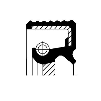 Shaft Seal, camshaft CORTECO 46085503B