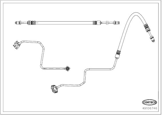 CORTECO 49106746 Brake Hose