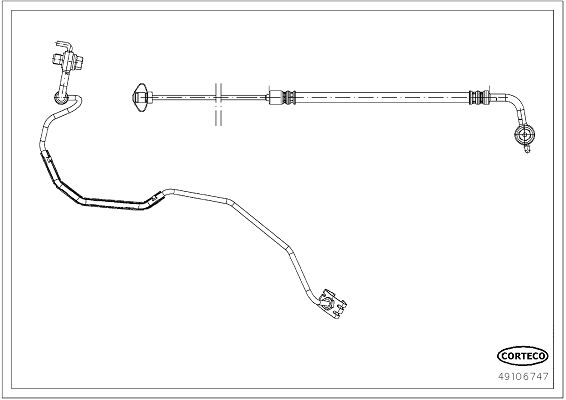 CORTECO 49106747 Brake Hose