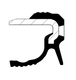 CORTECO 49113647 Shaft Seal, crankshaft
