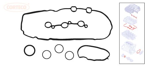 CORTECO 49115983 Gasket Kit, timing case