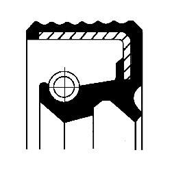 CORTECO 49174928 Shaft Seal, crankshaft