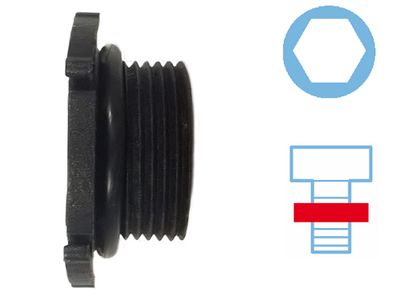 Screw Plug, oil sump CORTECO 49362592