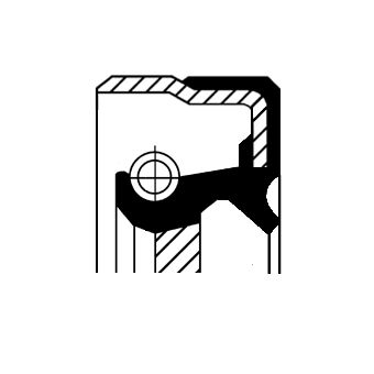 CORTECO 49364403 Shaft Seal, transfer case