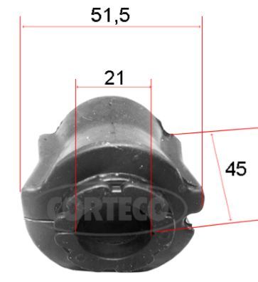 CORTECO 49371817 Mounting, stabiliser bar