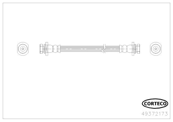 CORTECO 49372173 Brake Hose