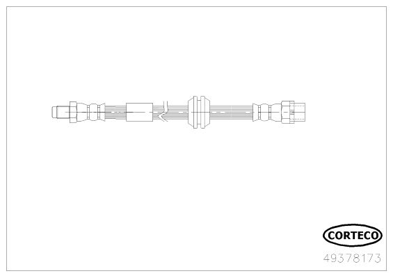 CORTECO 49378173 Brake Hose