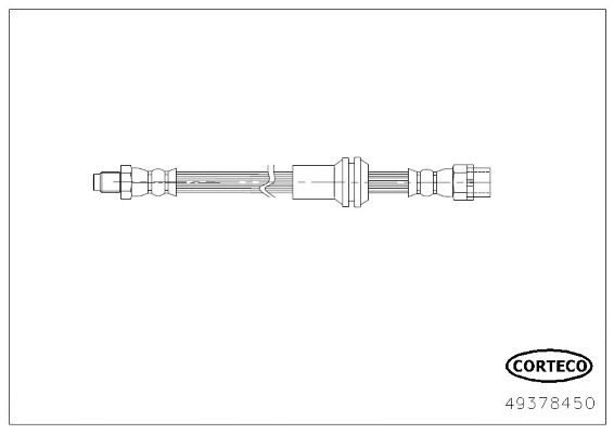 CORTECO 49378450 Brake Hose