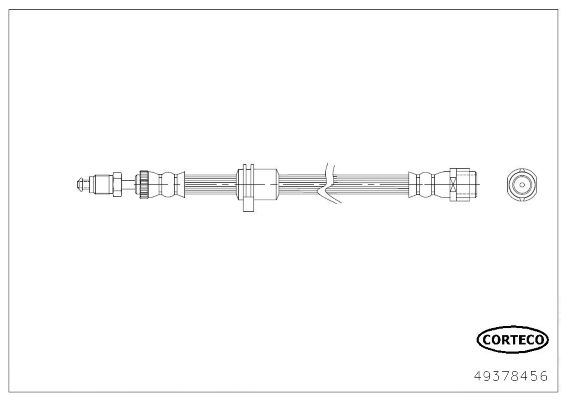 CORTECO 49378456 Brake Hose