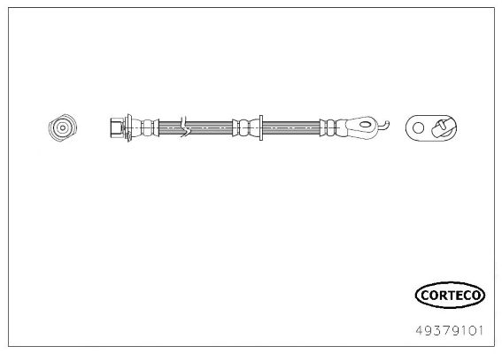 CORTECO 49379101 Brake Hose