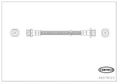 Brake Hose CORTECO 49379123