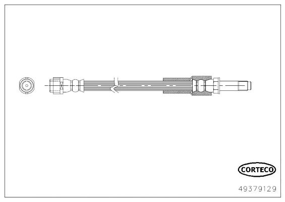 CORTECO 49379129 Brake Hose