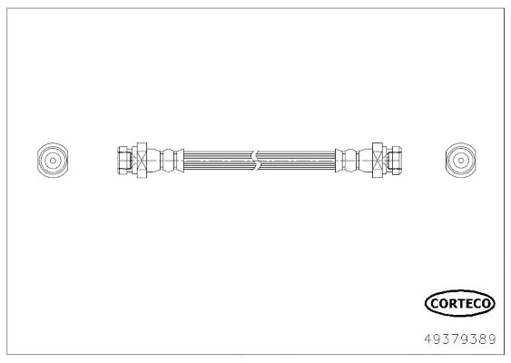 CORTECO 49379389 Brake Hose