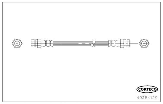 CORTECO 49384129 Brake Hose