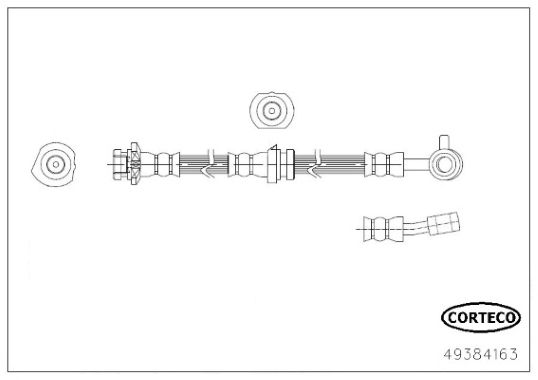 CORTECO 49384163 Brake Hose