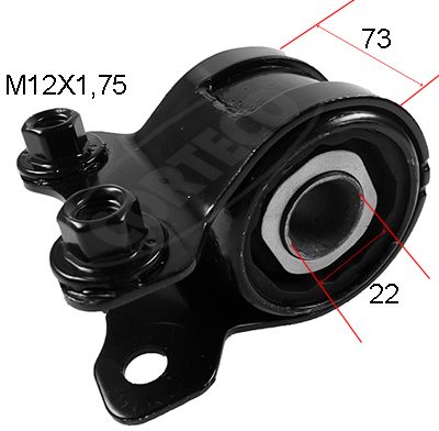 CORTECO 49389960 Mounting, control/trailing arm