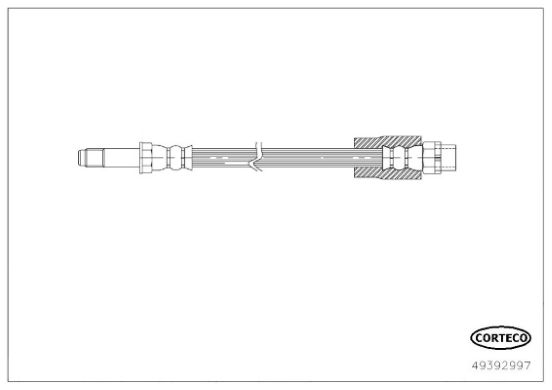 CORTECO 49392997 Brake Hose