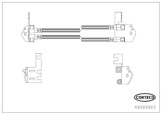 CORTECO 49393983 Brake Hose