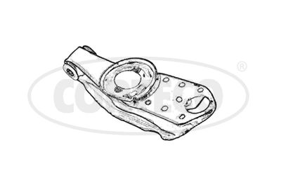 Control/Trailing Arm, wheel suspension CORTECO 49397093
