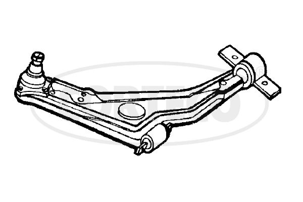 CORTECO 49397132 Control/Trailing Arm, wheel suspension