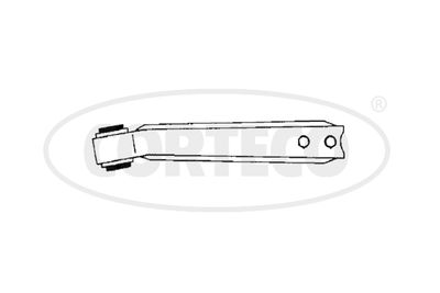 Control/Trailing Arm, wheel suspension CORTECO 49397172