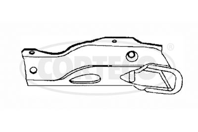Control/Trailing Arm, wheel suspension CORTECO 49397178