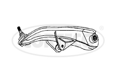 Control/Trailing Arm, wheel suspension CORTECO 49397181