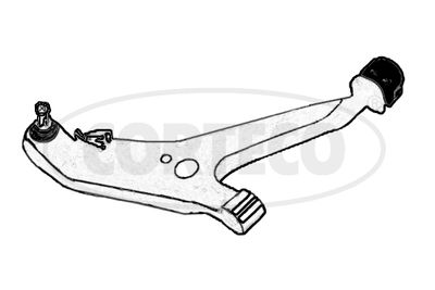 Control/Trailing Arm, wheel suspension CORTECO 49397478