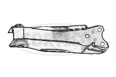 Control/Trailing Arm, wheel suspension CORTECO 49397481