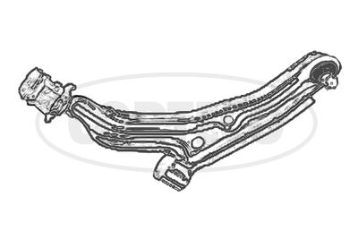 Control/Trailing Arm, wheel suspension CORTECO 49397485