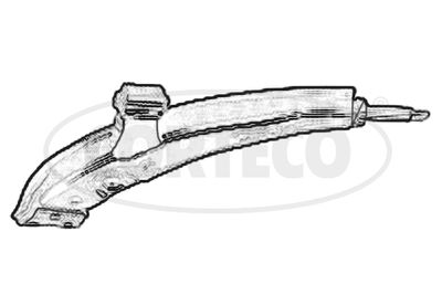 Control/Trailing Arm, wheel suspension CORTECO 49397496
