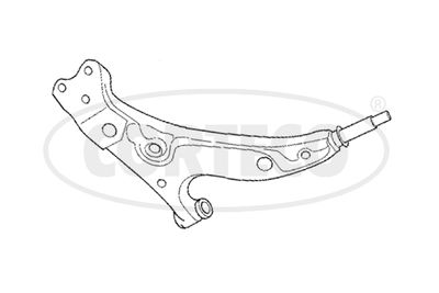 Control/Trailing Arm, wheel suspension CORTECO 49397500