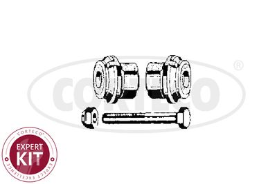 Control/Trailing Arm Kit, wheel suspension CORTECO 49397797