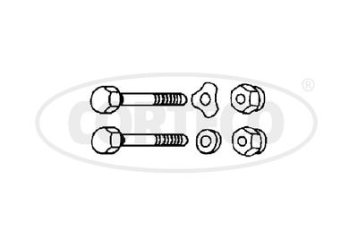 Repair Kit, control arm CORTECO 49397801
