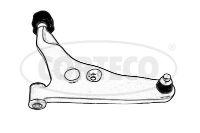 Control/Trailing Arm, wheel suspension CORTECO 49398975