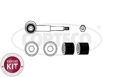 Link/Coupling Rod, stabiliser bar CORTECO 49400134