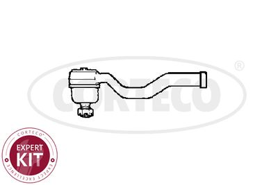Tie Rod End CORTECO 49400548